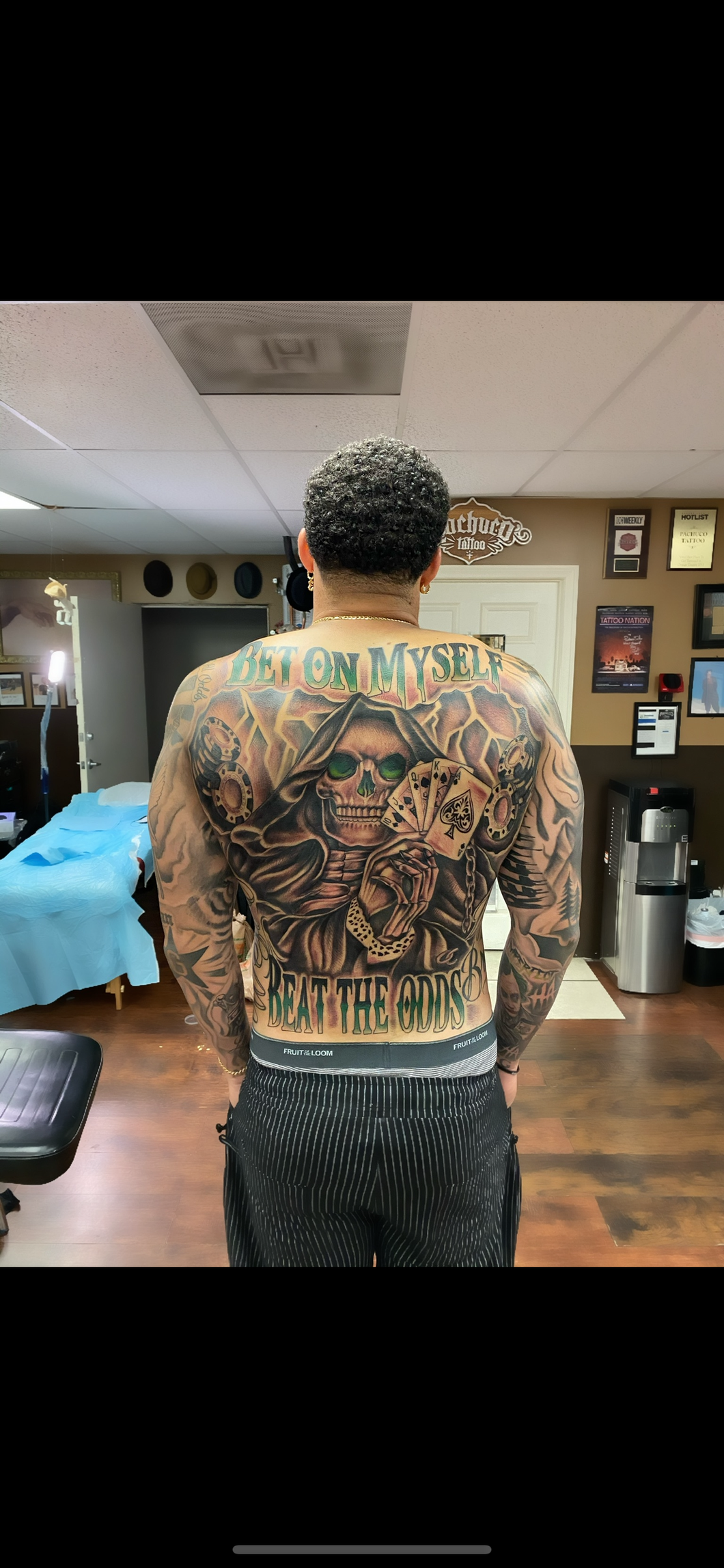 $8000 Full Back Tattoo (Deposit) – Book RockRollG